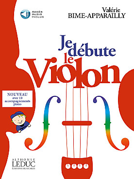 Illustration de Je débute le violon : pour les enfants de 5 à 12 ans, avec support audio - Vol. 1