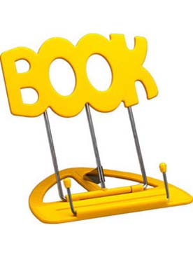 Illustration pupitre de table uni-boy book jaune