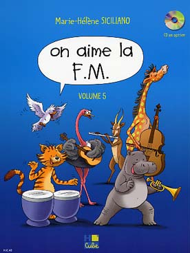 Illustration siciliano  on aime la fm - 5e annee