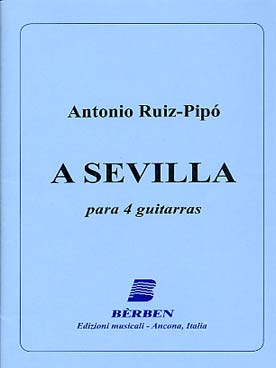 Illustration de A Sevilla, para 4 guitarras