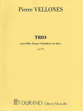 Illustration de Trio op. 94 pour flûte, harpe et hautbois (ou alto)