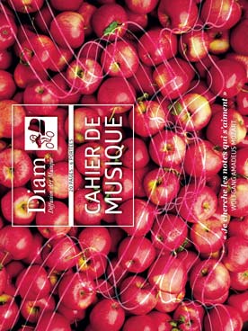 Illustration cahier format italien 20 pages 6 portees