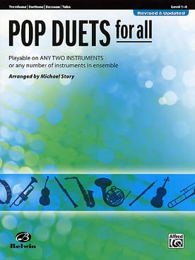 Illustration de POP DUETS FOR ALL : 17 thèmes célèbres arrangés par M. Story (nouvelle édition)