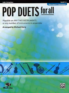 Illustration pop duets for all violoncelle/basse new