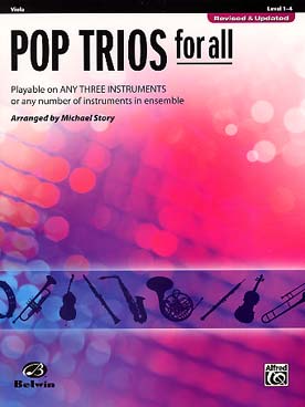 Illustration pop  trios for all alto new