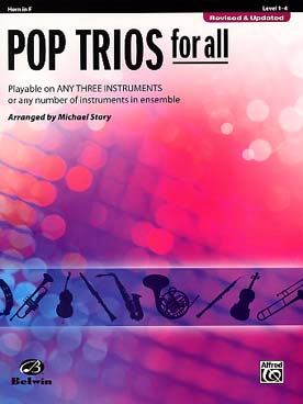 Illustration de POP TRIOS FOR ALL : 15 thèmes célèbres arrangés par M. Story