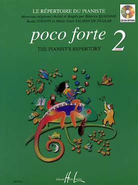 Illustration de Le RÉPERTOIRE DU PIANISTE : morceaux originaux choisis et doigtés par Béatrice Quoniam - Poco forte Vol. 2