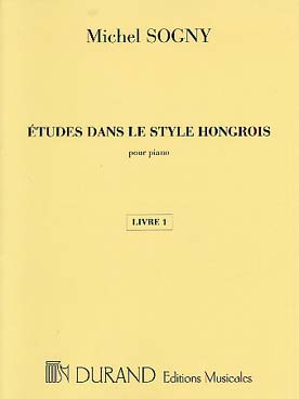 Illustration de Études dans le style hongrois - Vol. 1