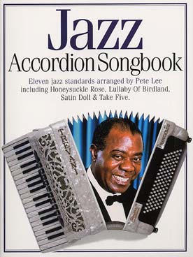 Illustration jazz accordion songbook