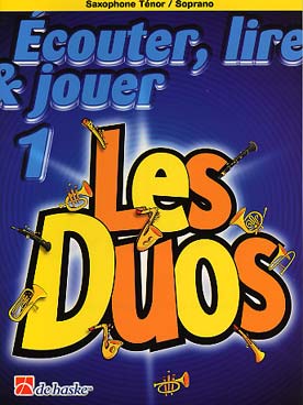 Illustration de ÉCOUTER, LIRE ET JOUER - Les Duos Vol. 1 (soprano ou ténor)