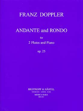 Illustration de Andante et Rondo op. 25 pour 2 flûtes et piano