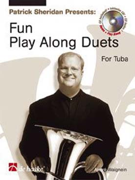 Illustration fun play along duets avec cd basse si b