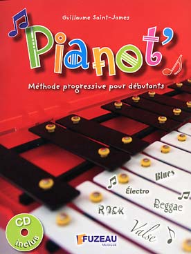 Illustration de Pianot' : méthode progressive pour carillon avec CD