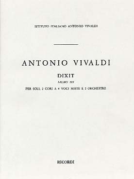 Illustration de Dixit dominus RV 594 (latin)