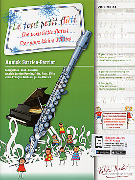 Partitions <br> Flûte traversière et piano