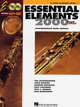 Illustration de ESSENTIAL ELEMENTS FOR BAND : a  comprehensiv band method with EEi - Vol. 1 : clarinette alto