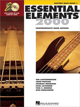 Illustration de ESSENTIAL ELEMENTS FOR BAND : a comprehensiv band method with EEi  - Vol. 1 : guitare basse