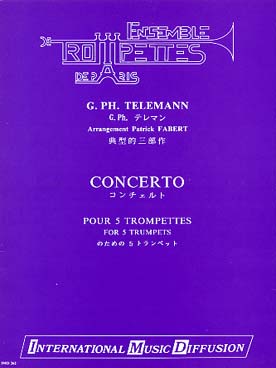 Illustration de Concerto pour 5 trompettes (tr. Fabert)
