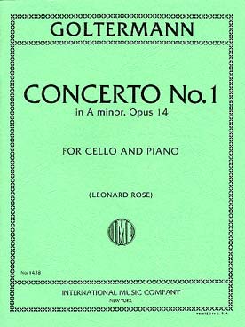 Illustration de Concerto N° 1 op. 14 en la m