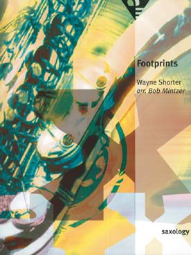 Illustration de FOOTPRINTS, arr. Mintzer pour SATTB, piano, guitare en option, basse et percussions