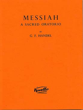 Illustration de Le Messie pour soli, chœur et orchestre texte en anglais (tr. Watkins Shaw) alto
