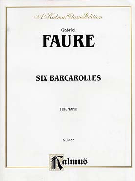 Illustration de 6 Barcarolles