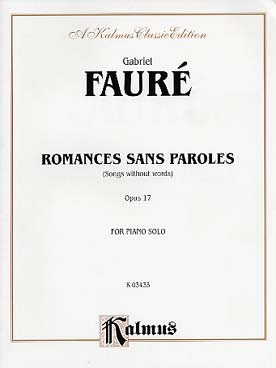Illustration de 3 Romances sans paroles op. 17