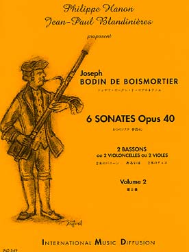 Illustration boismortier sonates op. 40 (6) vol. 2