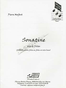 Illustration de Sonatine (flûte en ut ou piccolo, flûte en ut, flûte en ut ou alto ou basse)