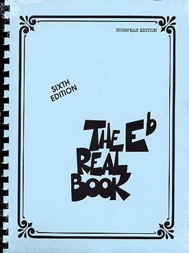 Illustration de REAL BOOK EN MI B - Vol 1 (6e édition)