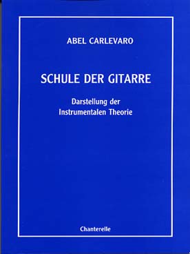 Illustration de Schule der Gitarre (l'Ecole de la guitare), texte allemand