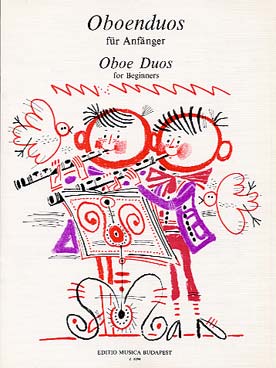 Illustration oboe duos for beginners