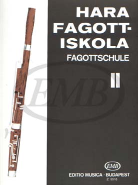 Illustration hara bassoon tutor / fagottschule vol. 2