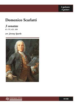 Illustration scarlatti sonates (3) k 175, 421 et 450