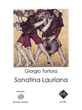Illustration tortora sonatina lauriana avec cd
