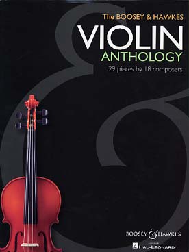 Illustration de The BOOSEY & HAWKES ANTHOLOGY : 29 pièces de 18 compositeurs du 20e siècle