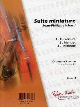 Illustration de Suite miniature : Ouverture - Menuet - Pastorale - Conducteur