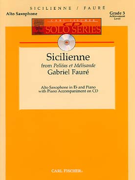 Illustration faure sicilienne op. 78 avec cd