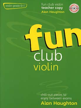 Illustration de Fun club violin, teacher copy - grade 0-1