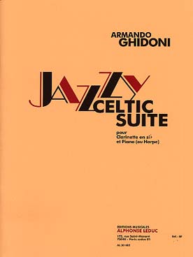 Illustration de Jazzy celtic suite pour clarinette et piano (ou harpe)