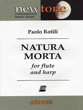 Illustration rotili natura morta pour flute et harpe