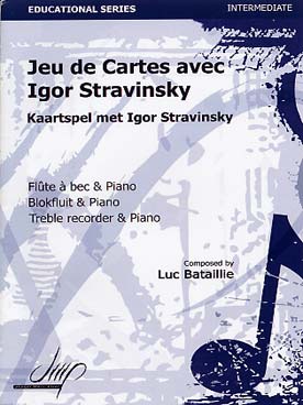 Illustration bataillie jeu de cartes avec stravinsky