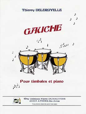 Illustration de Gauche pour timbales et piano