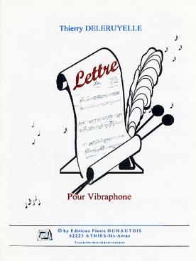 Illustration deleruyelle lettre pour vibraphone