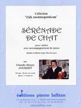 Illustration joubert serenade de chat