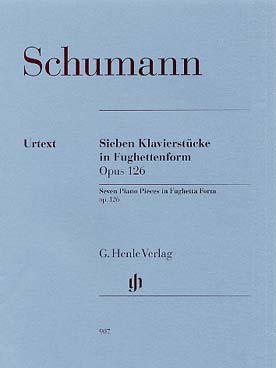 Illustration de 7 Klavierstücke in Fughettenform op. 126