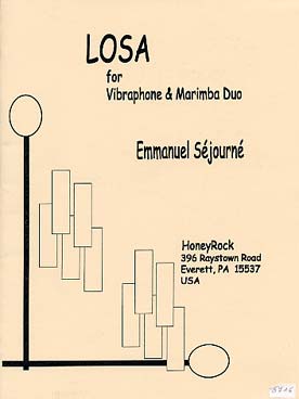 Illustration de Losa pour vibraphone et marimba duo