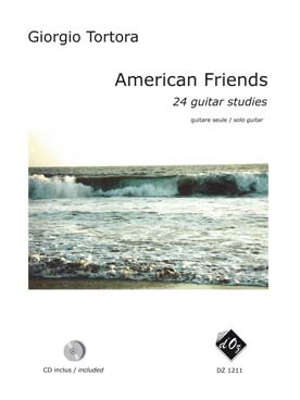 Illustration tortora american friends : 24 etudes +cd