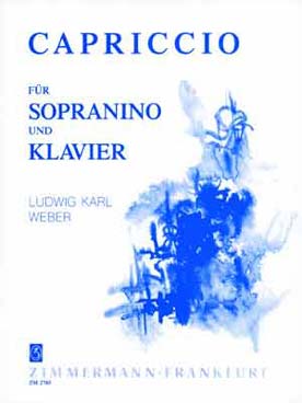 Illustration weber (lk) capriccio pour sopranino