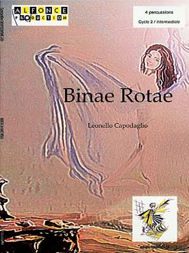 Illustration de Binaé rotaé pour 4 percussions